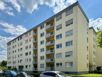Moderne 2-Zimmer-Wohnung mit Balkon, Aufzug und Weitblick