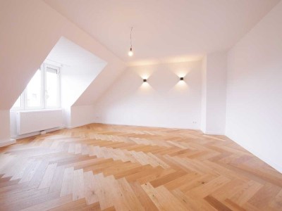 Sonnige DG-Wohnung mit zwei Bädern und Südausrichtung in perfekter Lage I Top-Kapitalanlage I Altbau