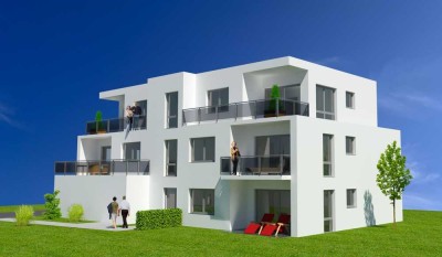 2,5 Zimmer-Wohnung in Wendlingen mit Dachterrasse ***NEUBAU*** Eff Haus 55 ***Aufzug***
