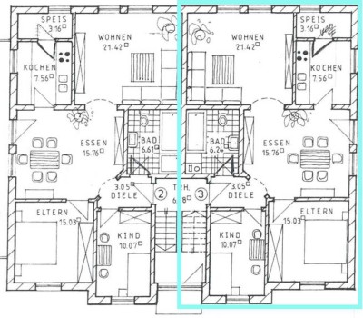 Helle, frisch renovierte 4-Zimmer Wohnung in ruhiger Lage, mit barrierefreiem Zugang und Stellplatz
