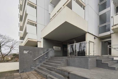 Helle 3-Zimmer-Wohnung mit Südbalkon und Westloggia an der Rheinaue in Poll