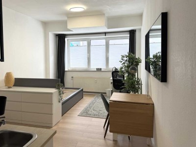 Möbliertes 1-Zimmer-Apartment in zentraler Lage – sofort bezugsfrei