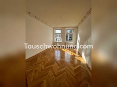 Tauschwohnung: 3-Raum Altbauwohnung direkt! an Weiße Elster (Karlbrücke)