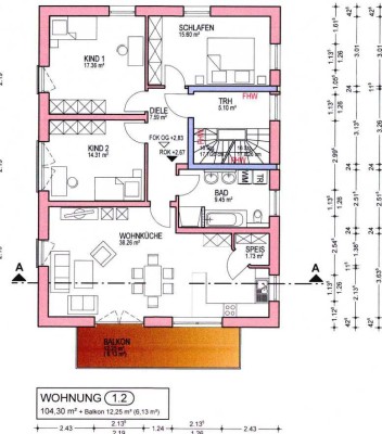 KfW40 Neubau-Erstbezug!
Helle 4-Zimmer-Süd-Balkonwohnung in Saal a.d. Donau