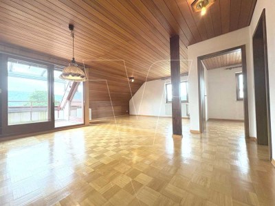 Maisonettewohnung mit Loggia und Panoramablick über Sulzbach