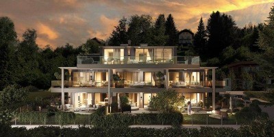 4-Zimmer-Gartenwohnung mit faszinierenden Seeblick