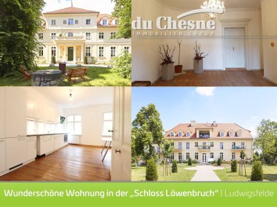 Wohnung im Schloss. kompl. saniert mit EBK, Dielen, zwei Balkon, u.v.m.