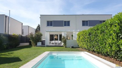 Familientraum mit Pool in Baden - Haidhofsiedlung - PV Anlage - stilvoll - modern - 61m² Wohnkeller