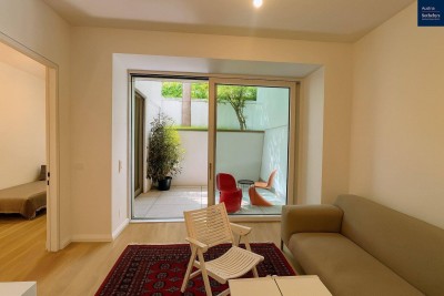 Stilvolle 2-Etagen-Designerwohnung mit Garten, Atrium &amp; Terrasse – perfekt für Paare &amp; Homeoffice