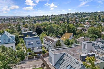 DG-Wohnung mit atemberaubender Dachterrasse in absoluter Grünruhelage