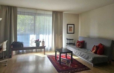 Möbliertes 1-Zimmer-Appartement mit Balkon und Einbauküche in Ohligs, Solingen – Zwischenmiete