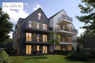 Startpreis Vertriebsbeginn • Emissionsfrei • Neubau • 3 Zi-Wohnung mit riesigem Privatgarten • TG
