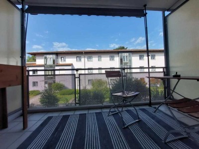 Gepflegte 2-Zimmer-Wohnung mit Balkon im 1. OG in Aichach