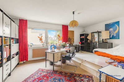 Sofort bezugsfrei: Ruhige 3-Zimmer-Wohnung mit Tiefgaragenstellplatz in Planegg