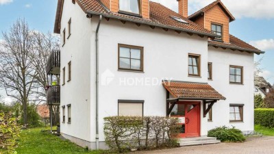 Attraktive 2-Zimmer-Wohnung mit Balkon und Gartennutzung in Eischleben