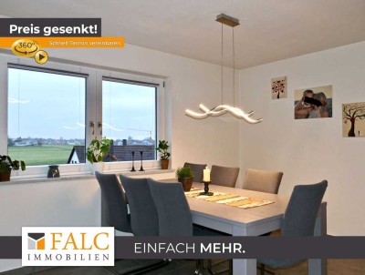 Einfach Mehr: Provisionsfreie 3-Zimmer-Hochparterre-Wohnung, EBK, FBH, Süd-Terrasse, Garten, Garage.