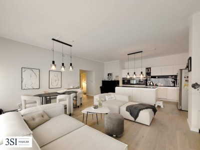 Geräumige Familienwohnung mit Sonnenterrasse und Weitblick im Citygate!