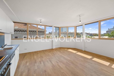 Apartment mit Blick auf den Garten des Palais Rasumofsky