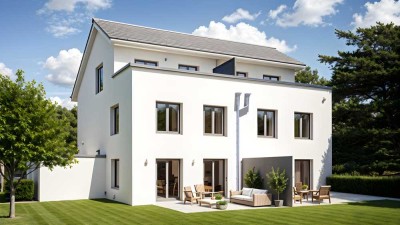 Neubau-Doppelhaushälfte: Modernes Wohnen, großzügig, ruhig - Stuttgart-Heumaden