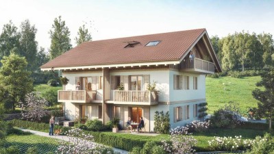 Nur einen Steinwurf vom Staffelsee entfernt. Charmante Neubau DHH in Uffing am Staffelsee!