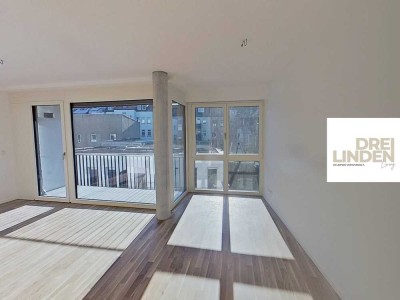 ++ NEUBAU-TRAUM: Stilvolle 2-Zi.-Wohnung mit Balkon und Top-Ausstattung im DREILINDEN Living Leip...