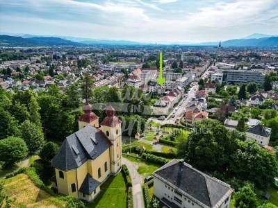 *KREUZBERGL* Altstadthaus mit Blick auf das Kreuzbergl – Rarität in Bestlage von Klagenfurt