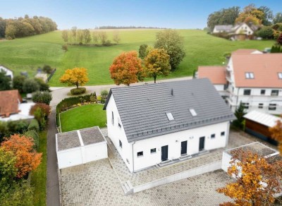 Wohnen mit Komfort und Gartenidylle - stilvolle Doppelhaushälfte in ruhiger Lage