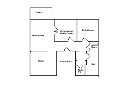 Attraktive 3-Zimmer-Wohnung mit Balkon und EBK in Essen