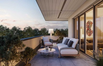 PARKSIDE LOFTS- Design trifft Dachterrasse in atemberaubendem Penthouse