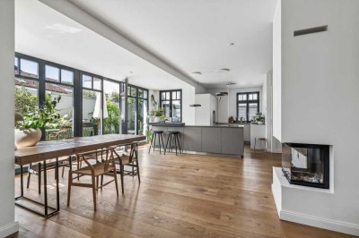 Einziehen und Wohlfühlen:                                  Neubau-Maisonette-Traum mit Garten