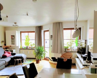 3-Zimmer-Maisonette-Wohnung mit Balkon und EBK in Langenau