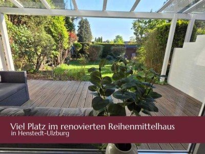 Modernes Reihenmittelhaus, renoviert
