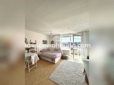 Tauschwohnung: Helle 1-Zimmer Wohnung mit Balkon