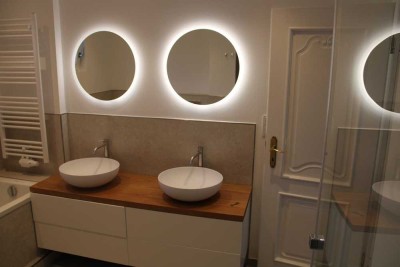 4-Zimmer Wohnung mit eigenem Garten, offener Kamin und sanierten Bädern  - in Aachen Alsdorf