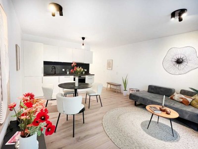 Stilvolle Neubauwohnung in Schweinau mit Balkon!