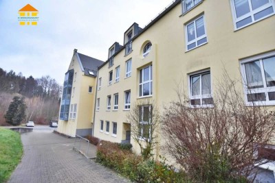 2-Raum-Wohnung mit modernen Laminat, Balkon, Dusche und TG-Stellplatz