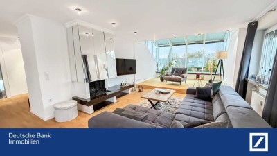 Exklusives Penthouse mit zwei Dachterrassen und Luxusaustattung -inkl. Garage, Carport und EB-Küche!