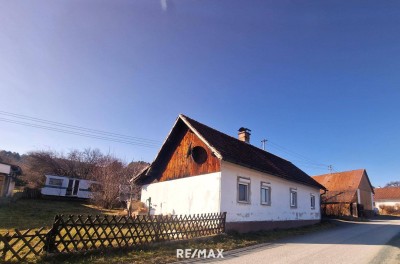 Haus mit Nebengebäude im idyllischen Südburgenland.