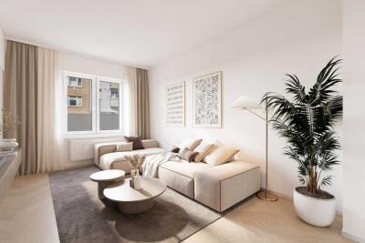 Zentrale 3-Zimmer-Altbauwohnung mit Balkon in Düsseldorf-Derendorf