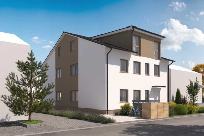 Wohnen am Altrhein: Hochwertige 3-Zimmer-Erdgeschosswohnung mit Keller und Terrasse in Ginsheim