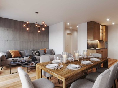 Soho Living - Stilvolles Drei-Zimmer-Apartment mit Loftcharakter in zentraler Lage