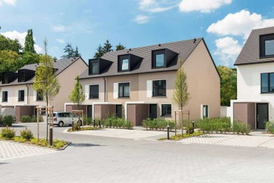 145m² "Familienglück" Reihenmittelhaus mit Blick ins Grüne in Stein