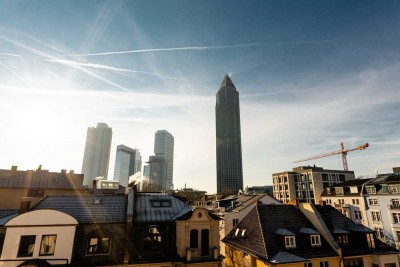 Ohne Makler! - Kernsanierte 29 m² Wohnung mit Terrasse im wunderschönen Westend-Süd