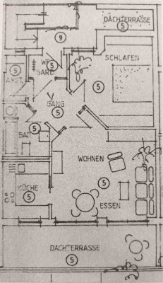 Stilvolle 2-Zimmer-Wohnung mit EBK in ruhiger Stadtrandlage von Biberach