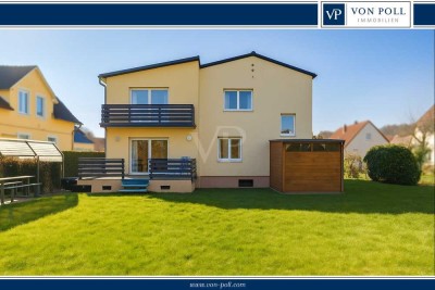 Freistehendes Einfamilienhaus mit Wohlfühlatmosphäre und Nachbarschaftscharme
