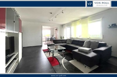 Gut aufgeteilte 4,5 Zimmer-Terrassenwohnung - ruhig, sonnig und mit Fernsicht