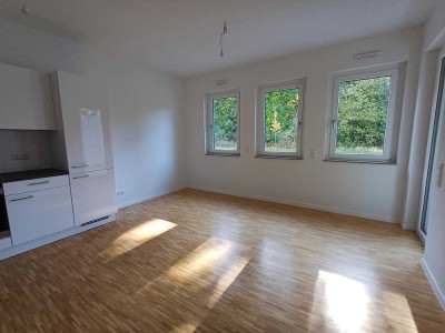 2-Raumwohnung in Potsdam-Golm mit Mietergarten - Haus E