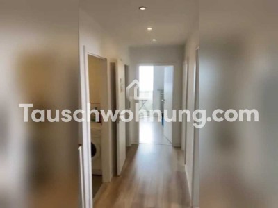 Tauschwohnung: Helle 3 Zimmer Wohnung mit Blick über Augsburg