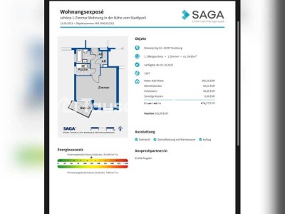 Tauschwohnung: Von klein nach Grüße Wohnung