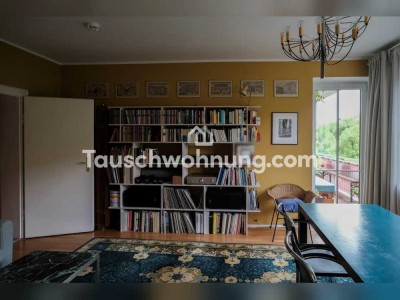 Tauschwohnung: Biete 3-Zi Whg. in Schwabing-West, suche mind. 100qm